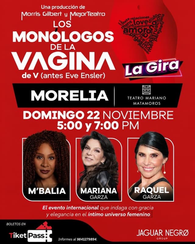 MONÓLOGOS DE LA VAGINA MORELIA
