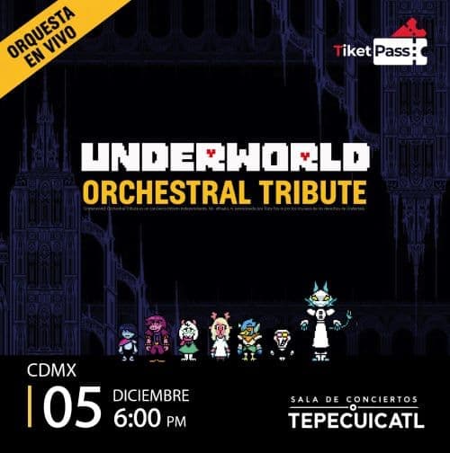 UNDERWORLD ORCHESTRAL TRIBUTE CDMX