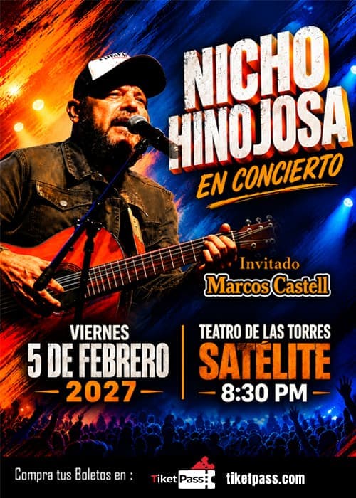 NICHO HINOJOSA TEATRO LAS TORRES