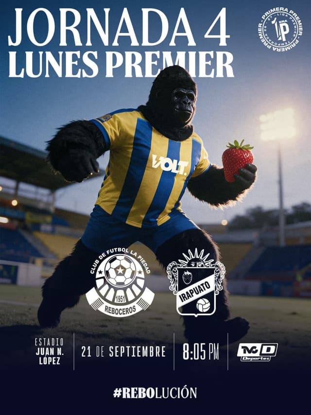 REBOCEROS VS IRAPUATO J4 2026